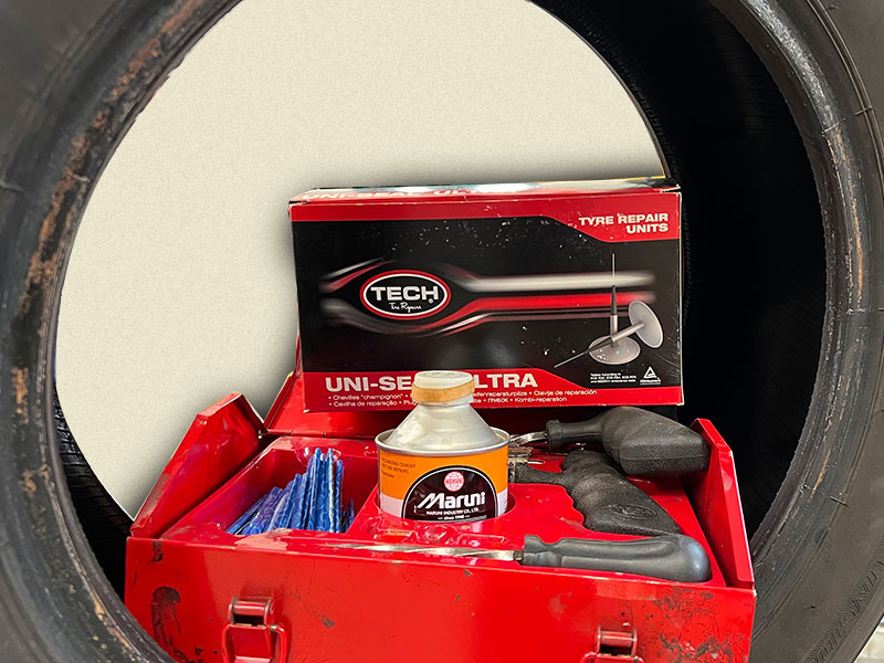 Kit riparazione gomme